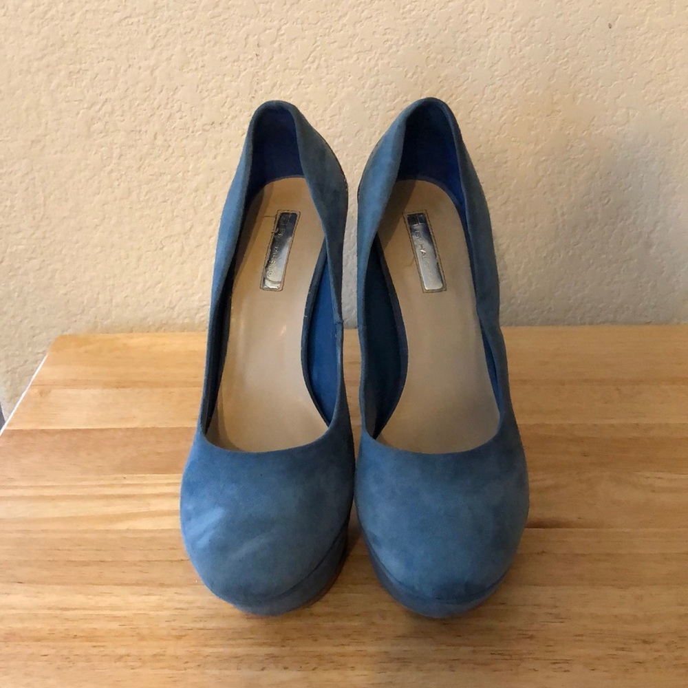 H by Halston Baby Blue Pumps